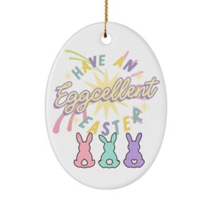 Easter Ornaments for Outdoor Decorations or Basket Stuffers by Coni Blau