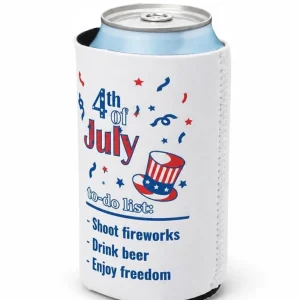 Can Cooler Happy 4th of July! by Coni Blau