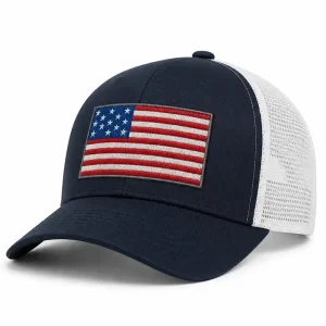 Trucker Cap with USA flag by Coni Blau