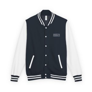 Heavyweight Letterman Jacket "Made in America" by Coni Blau