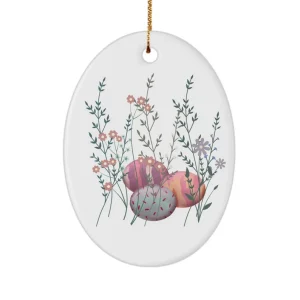 Eggs - Easter Ornaments for Outdoor Decorations or Basket Stuffers by Coni Blau