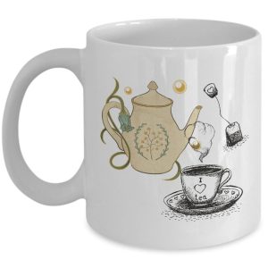 Tea Collection "I love Tea" Coffee Mug by Coni Blau