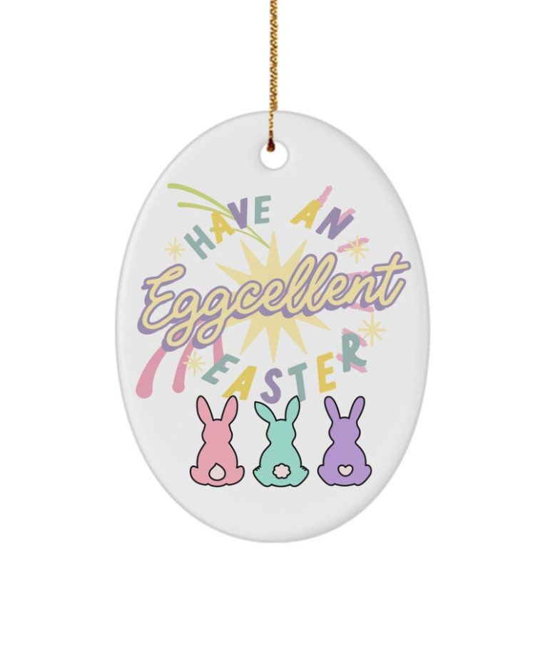 Easter Ornaments for Outdoor Decorations or Basket Stuffers by Coni Blau