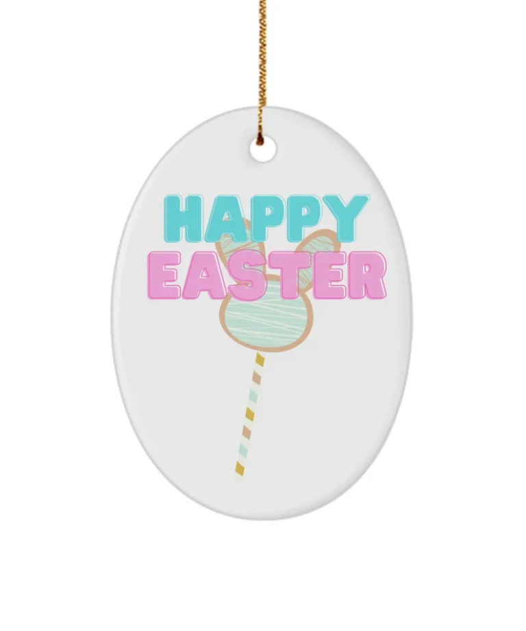 Easter Ornaments for Outdoor Decorations or Basket Stuffers by Coni Blau
