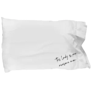 Awesome Mom Pillowcase, Mother's Day Gift (20" x 30") Soft Microfiber - Pillow Cover by Coni Blau