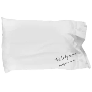Awesome Mom Pillowcase, Mother's Day Gift (20" x 30") Soft Microfiber - Pillow Cover by Coni Blau