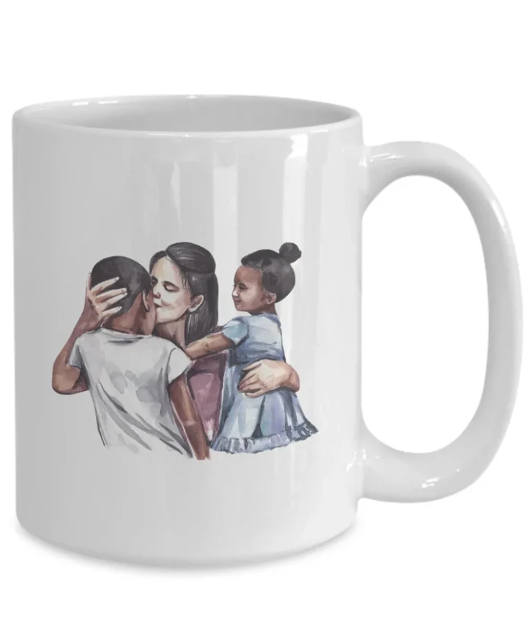 Best Mom Ever Coffee Mug - Mother's Day Gift - One Son, One Daughter by Coni Blau