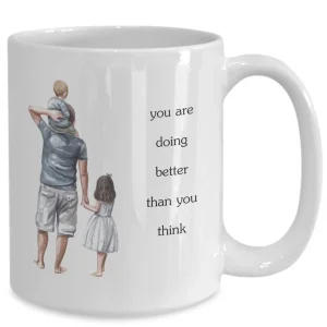 Best Dad Ever Coffee Mug - Father's Day Gift from Daughter by Coni Blau