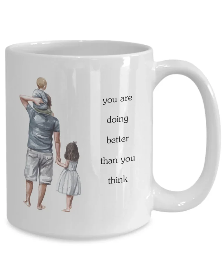 Best Dad Ever Coffee Mug - Father's Day Gift from Daughter by Coni Blau