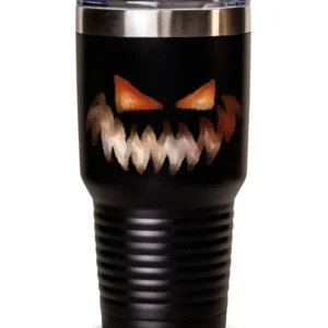 Spooky Smile 20oz/30oz Halloween Tumbler with Lid by Coni Blau